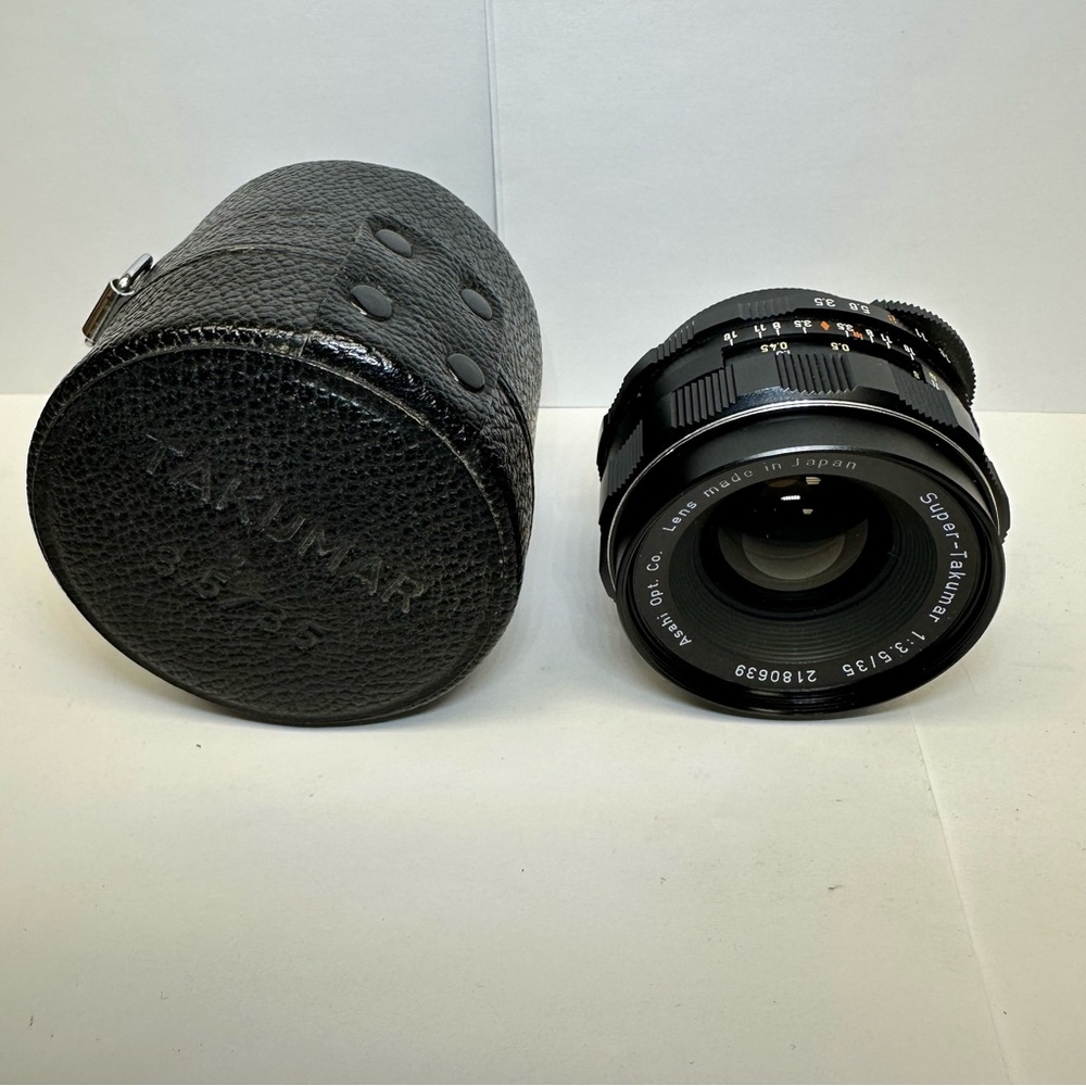 Asahi Pentax Super-Takumar 28mm f/3.5 M42 Wide Angle Lens – Mint Glass